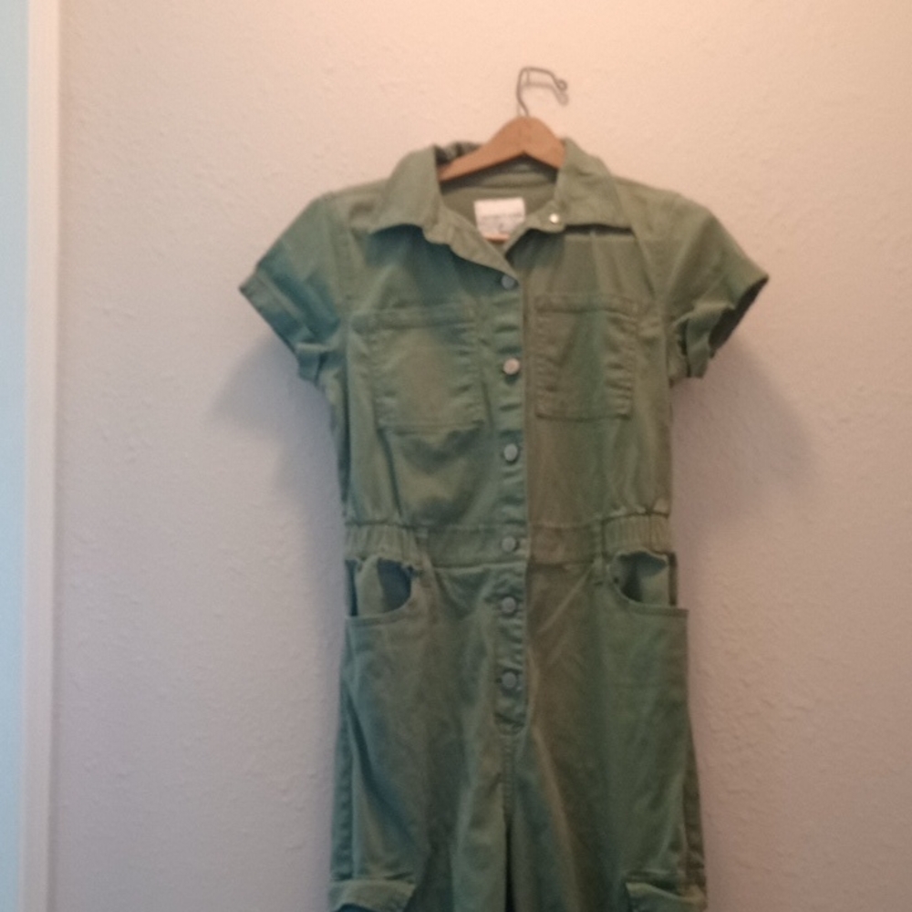 Celebrity Pink Olive Jumpsuit